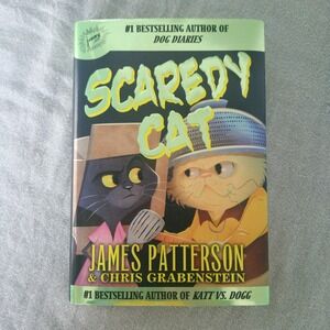 Scaredy Cat James Patterson Chris Grabenstein Hardcover‎ Childrens Mystery Book